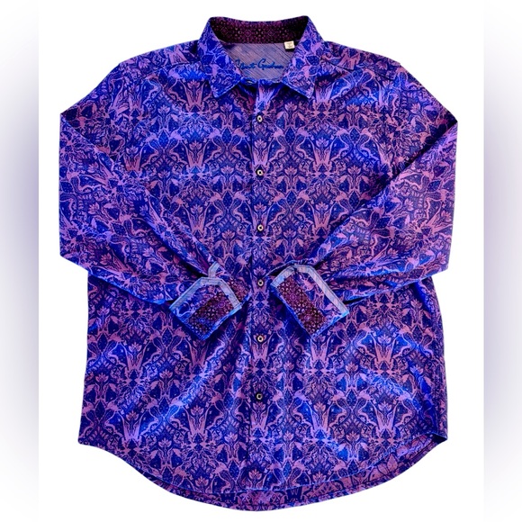Robert Graham Highland Short Sleeve Classic Fit Sport Shirt - Black